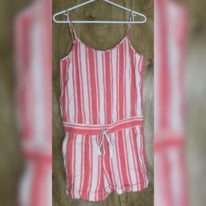 Ann Taylor Loft womens jumper romper size 4 one piece shorts